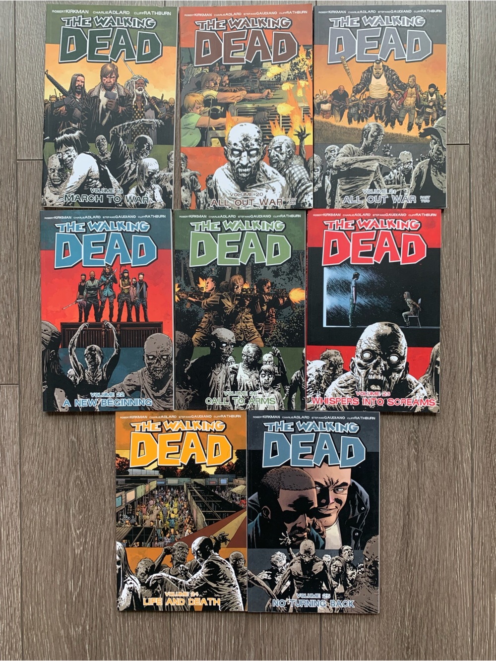 The Walking Dead Comics Graphic Novels Vol 19 - 26 (8)